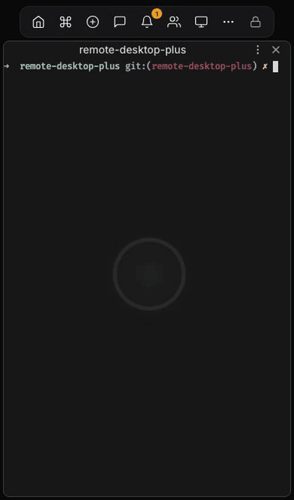 Changing the terminal font size on a phone for comfortable reading
