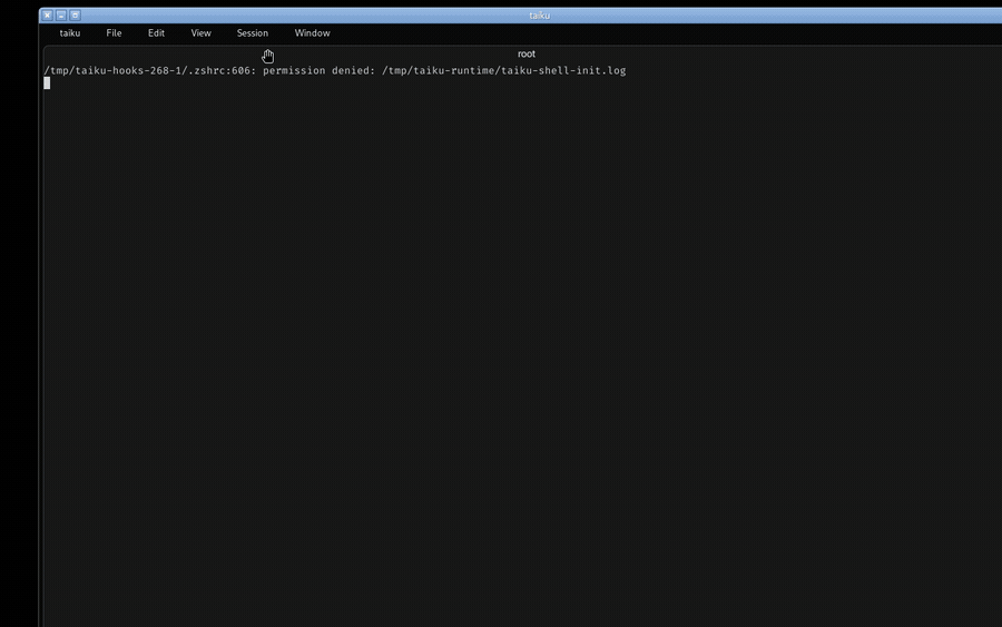 Opening a web page as a browser tile next to a terminal inside the desktop app