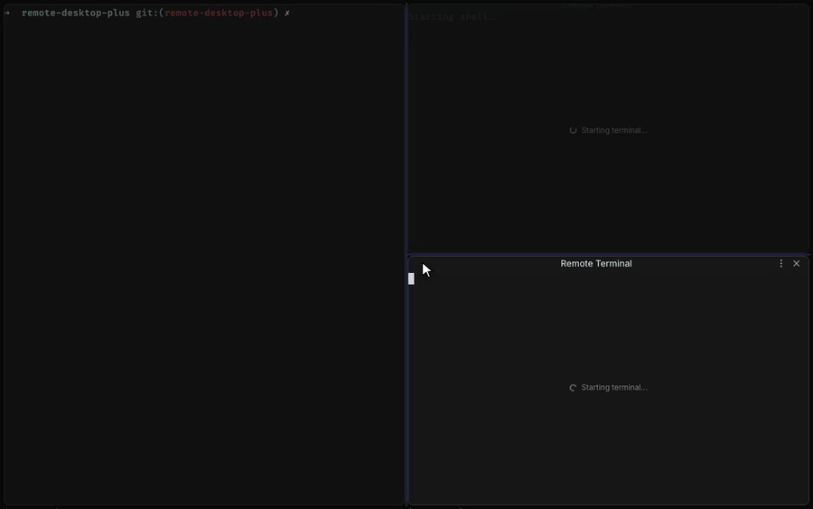 Several people in the same session, shown with avatars in the Users panel beside the shared tiles